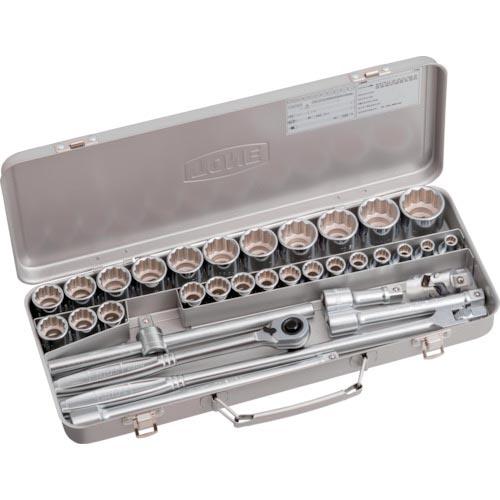 TONE ソケットレンチセット 差込角12.7mm 33点セット ( 170M ) TONE(株) | 