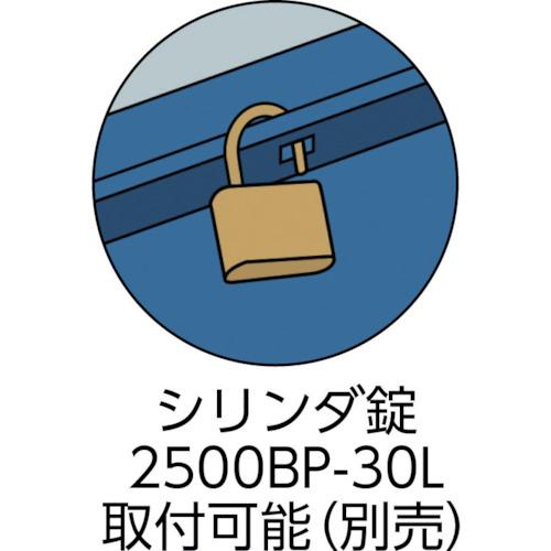 TRUSCO 山型中皿付工具箱 461X201X261 ブルー ( L-450-B ) トラスコ中山(株) |  | 01