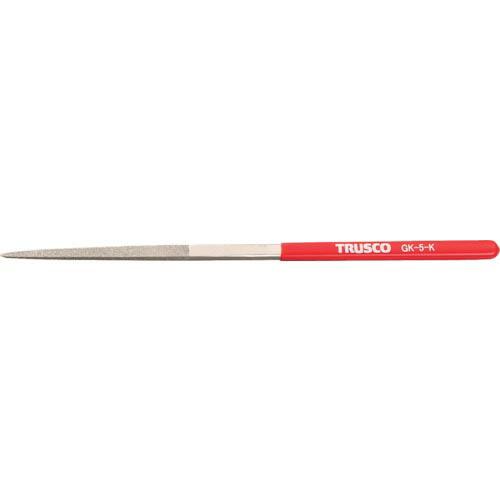 TRUSCO ダイヤモンドヤスリ 鉄工用#140 角 1本入 全長215mm(5本組サイズ) ( GK-5-K ) トラスコ中山(株) | 