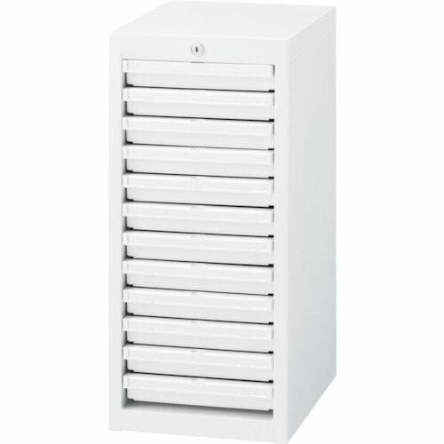 ウチダ システムトレーキャビネット施錠タイプA4-1列12段 ( 5-860-3372 )