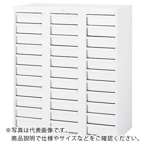 ウチダ 施錠機能付トレーキャビネットA4深型タテ450D ( 5-821-9102