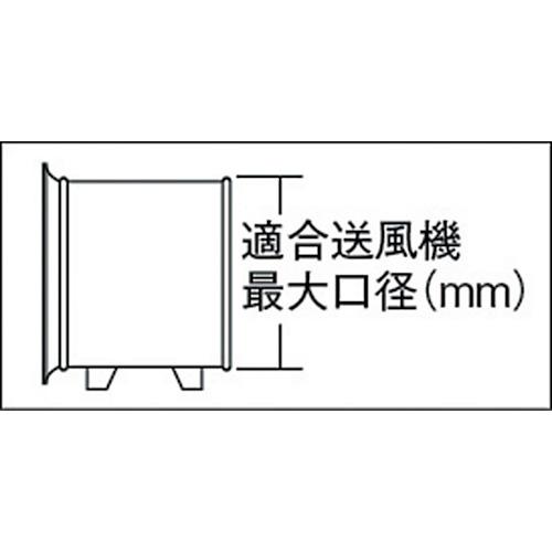 Suiden ( スイデン ) 送風機用スタンダードダクト ４２０ｍｍ ５ｍ ( SJFD-420S )の画像