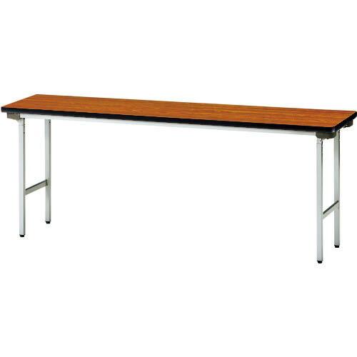 TOKIO 折りたたみテーブル 1800×600mm チーク チーク ( TF-1860N T ) 藤沢工業(株)