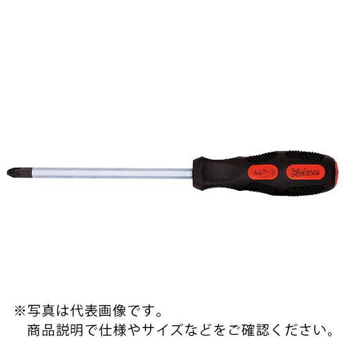 【SALE価格】Ko-ken プラス貫通ドライバー 軸長150mm No.2 ( 166P-2(150) ) | 