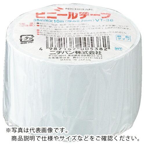 ニチバン ビニールテープ白38mmX10m 1巻 ( VT-385 ) | 