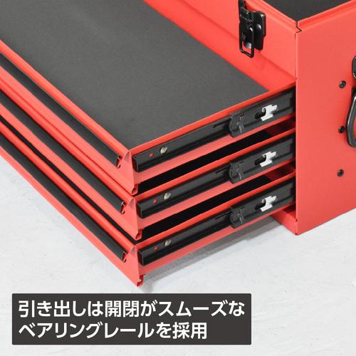 アストロプロダクツ ツールボックス 3段 ベアリング レッド TB763 ( 2003000007633 ) (株)ワールドツール |  | 06