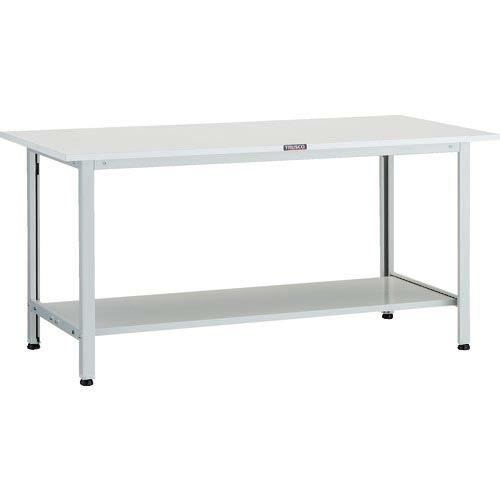 TRUSCO 軽荷重作業台(200kg)AO型 1500X750XH740 下棚2枚付 ホワイト色 ( AO-1575LT2 ) トラスコ中山(株) | 
