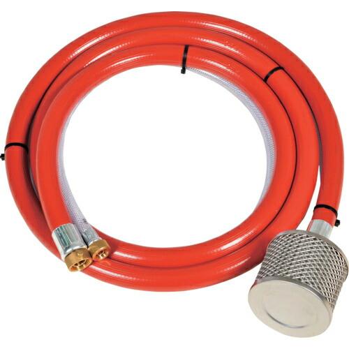 スーパー工業 吸余水ホースセット(三層ストレーナー付) 吸水3/4 余水1/2 5m ( 04W50303 ) スーパー工業(株) (メーカー取寄) | 
