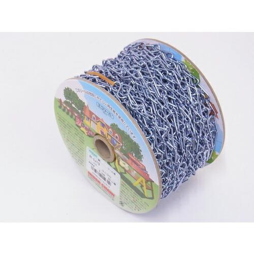 ニッサチェイン ユニクロ鉄三ッ組 30m巻  ( R-IJ13-UC ) (株)ニッサチェイン | 