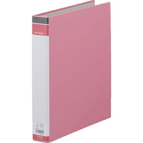 KING JIM リングバインダ-BF A4タテ型 ピンク 内径32mm 300枚 ( 669BF-P ) (株)キングジム | 