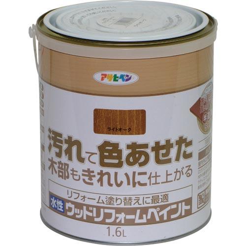 アサヒペン 水性ウッドリフォームペイント 1.6L ライトオーク ( 462718 ) (株)アサヒペン | アサヒペン