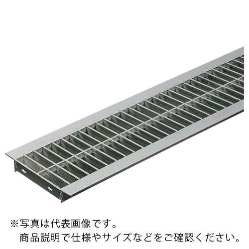 奥岡 ( 奥岡製作所 )　ステンレス製　Ｕ字溝用　グレーチング　溝幅３００用　Ｐ２２　プレーン ( OSU4 15-30B(P22) ) (メーカー取寄)