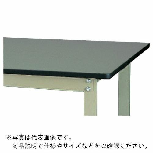 ヤマテック ワークテーブル300シリーズ 高さ調整タイプ 塩ビシート天板 W1500×D600×H900~1200mm ヤマテックグリーン ( SWRAH-1560-GG ) (メーカー取寄)