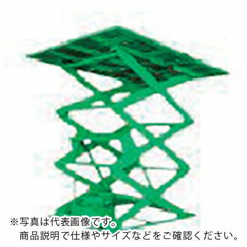 ビシャモン テーブルリフト 1TON 均等荷重1000kg 揚程1700mm テーブル寸法950×600mm ( 3AX100DRB )