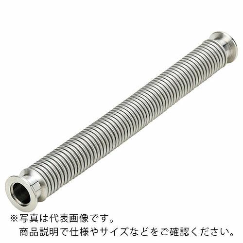 NFK KFフランジ式真空フレキシブルホース 継手SUS304(チューブSUS316L) KF40×1600L ( NK2300KF-CLT-316L/304-40-1600 ) (メーカー取寄)