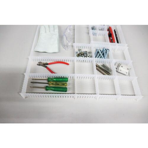 蝶プラ キララポキポキ仕切板No.4 ナチュラル(6枚入り) ( 623807 ) 蝶プラ工業(株) |  | 01