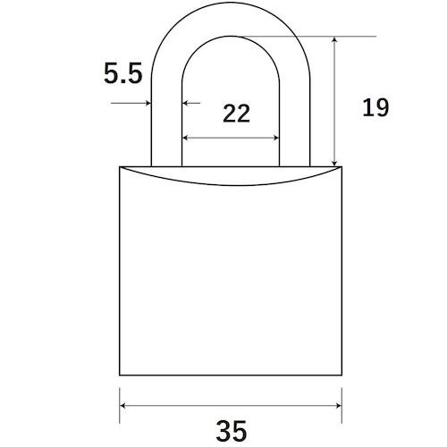 WAKI ステンレス吊南京錠 ( IB-082 ) |  | 02