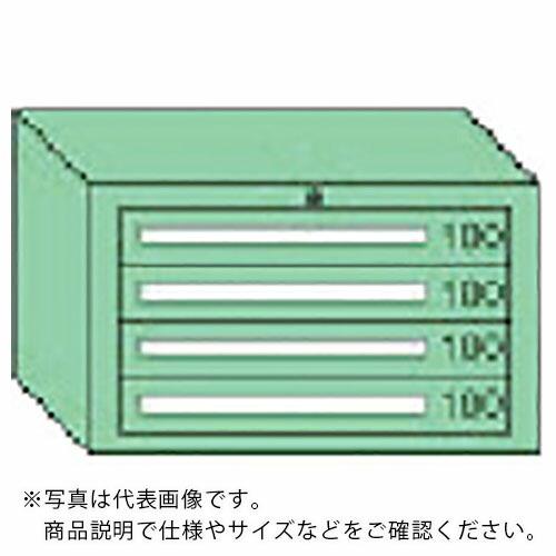 OS ( 大阪製罐 )　デラックス重量キャビネット　間口８１１×奥行５５７×高さ４８１ｍｍ（若草色） ( DX401 ) (メーカー取寄)