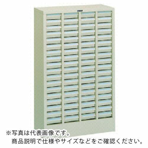 OS ( 大阪製罐 )　スチール製パーツケース浅型　間口５３８×奥行２３８×高さ８７９ｍｍ　ＰＡ４Ｓ×７２個 ( SPA72 ) (メーカー取寄)