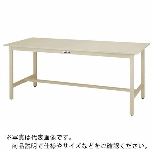 ヤマテック 軽量作業台 ワークテーブル300シリーズ 固定式 スチール天板 W1200×D600×H740mm ヤマテックアイボリー ( SWS-1260-II ) (メーカー取寄)