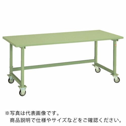 OS ( 大阪製罐 )　移動式作業台　スチール天板（厚み３１ｍｍ）　間口１２００×奥行７５０×高さ７５２ｍｍ ( NBS1270C ) (メーカー取寄)