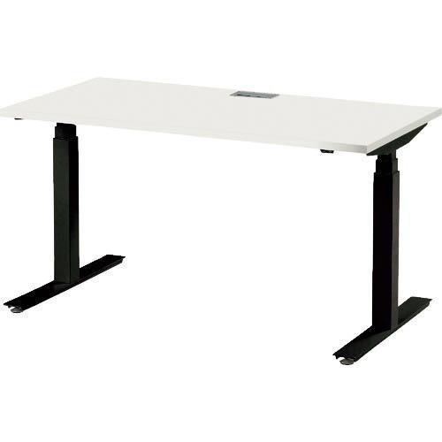 TOKIO ( 藤沢工業 )　電動昇降式ワークデスク　間口１４００×奥行７００×高さ７００〜１２５０ｍｍ　ホワイト ( FWD-B147-W ) (メーカー取寄)