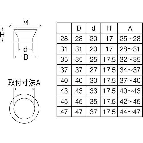 SANEI バス用W式ゴム栓 ( H27F-28 ) SANEI(株) |  | 01