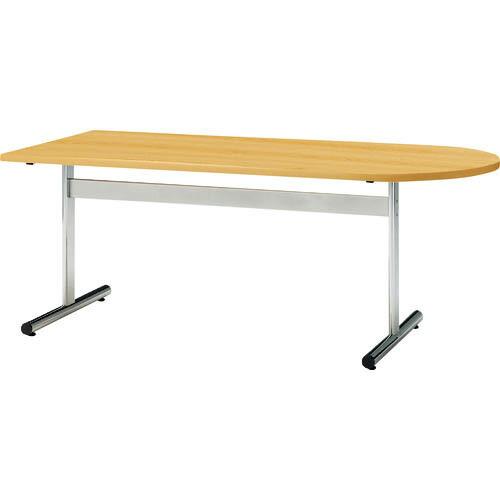 TOKIO ミーティングテーブル 半楕円型 1800X750 メープル ( TT-1875US MP )