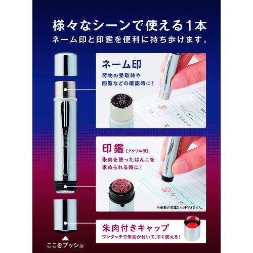 シヤチハタ ネームデュオ パールブルー ( XL-D2/MO ) シヤチハタ(株) |  | 01