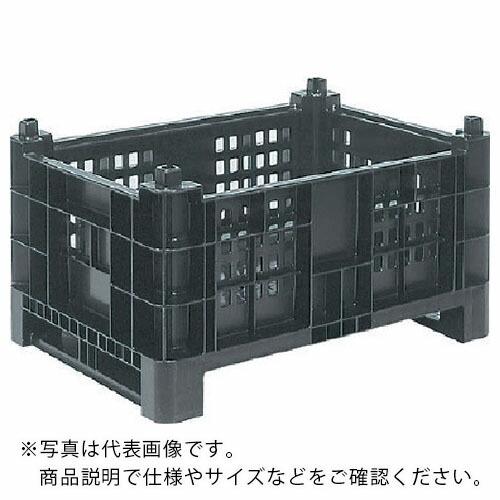 サンコー ( 三甲 )　大型部品用通い箱　２２３０１０　コンパレッター＃２３０　黒 ( 230 BK ) (メーカー取寄)