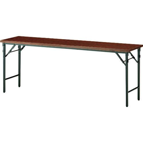 TOKIO 折りたたみテーブル 1500×750mm ローズ ローズ ( TW-1575TN RO ) 藤沢工業(株) (メーカー取寄)