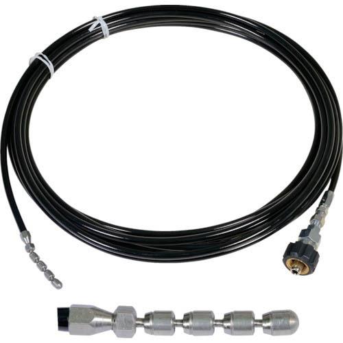 スーパー工業 スズランノズル付 高圧パイプクリーニングキット 1/8×10m ( 04000096 )