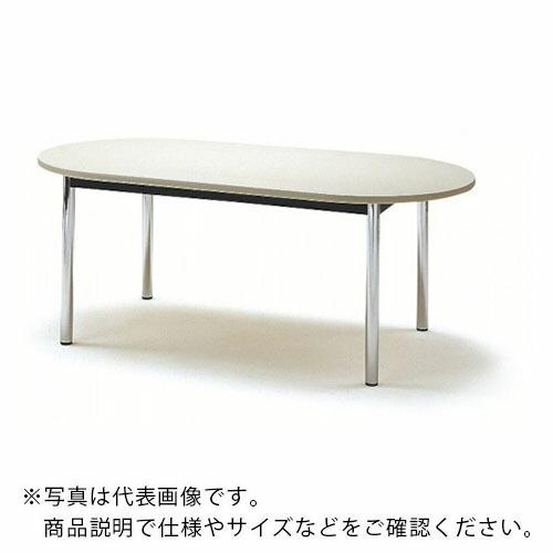 TOKIO ( 藤沢工業 )　ミーティングテーブル　楕円型　２４００Ｘ１２００　ホワイト ( TC-2412R WH ) (メーカー取寄)