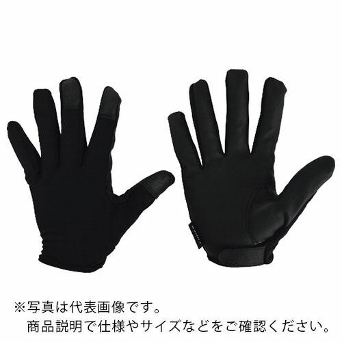 おたふく フーバー シンセティックレザーグローブ インサイドベルトモデル ブラック M ( FB-64-BK-M ) おたふく手袋(株) | 