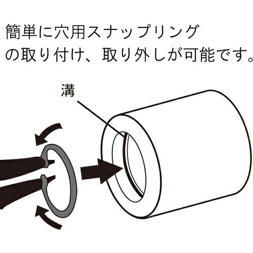 ENGINEER スナップリングプライヤー ( PZ-19 ) |  | 02