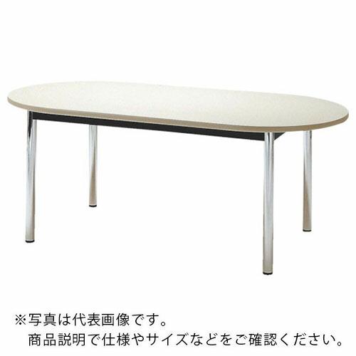 TOKIO ( 藤沢工業 )　ミーティングテーブル　楕円型　１８００×１２００ｍｍ　チーク　チーク ( TC1812R T ) (メーカー取寄)