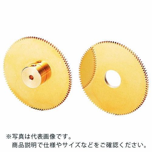 KG 黄銅平歯車 S50B 56A-0208 形状A1 モジュール0.5 歯数56  ( S50B 56A-M-0208 ) 協育歯車工業(株) | 