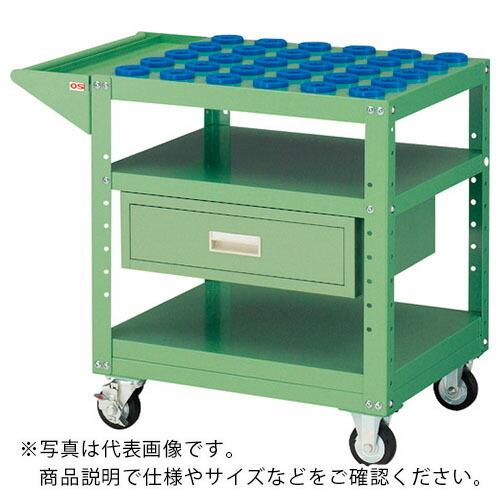 OS ( 大阪製罐 )　ツーリングワゴン　間口６９３ｍｍ　奥行５５０ｍｍ　高さ７９０ｍｍ　ＮＴ５０・ＢＴ５０用（引出し付き） ( WN5020D ) (メーカー取寄)