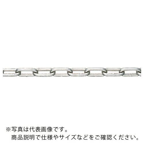 水本 ( 水本機械製作所 )　【要長さ指定】ＳＵＳ３０４ステンレスチェーン４−Ｂ　長さ・リンク数指定カット　２４．１〜２５ｍ (304-4-B-25C)