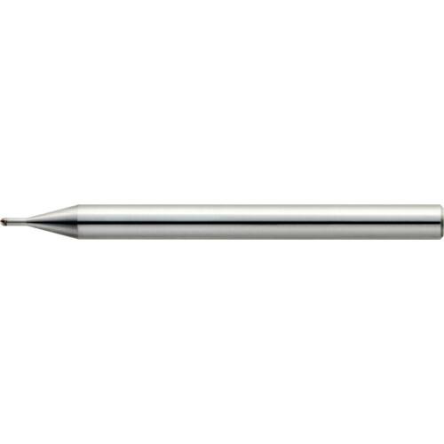 ユニオンツール 2枚刃超仕上加工用ロングネックボールエンドミル R0.1×有効長0.3×刃長0.13×首径0.19×全長50 ( CBN-LBSF2002-003 (283-5014) ) | 