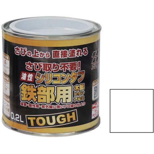 ニッぺ 油性シリコンタフ 0.2L ホワイト HYS101-0.2 ( 4976124217913 ) ニッペホームプロダクツ(株) | 