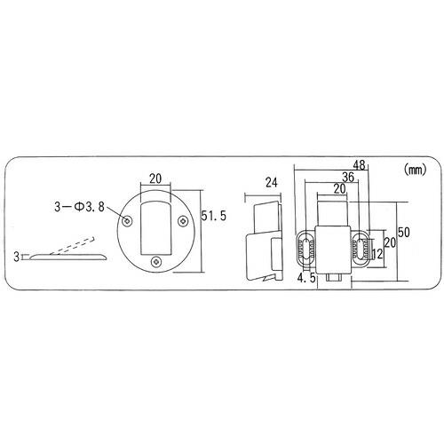 WAKI マグキャッチ2 ST ST ( AT008 ) 和気産業(株) (メーカー取寄) |  | 02