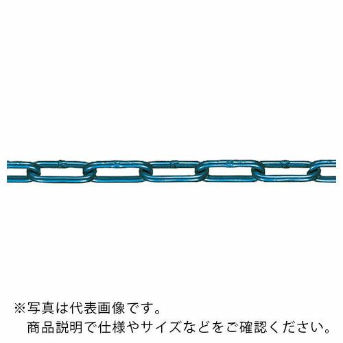 水本 ( 水本機械製作所 )　【要長さ指定】チューブ保護アルミカラーチェーン　ブルー　３ＨＡＬＣ−Ｂ　２０．１〜２１ｍ ( 3HALC-B-21C ) (メーカー取寄)