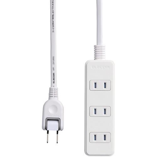 ELECOM シャッタータップ/4個口/2m/ホワイト ( T-ST02N-2420WH ) エレコム(株) (メーカー取寄) |  | 01