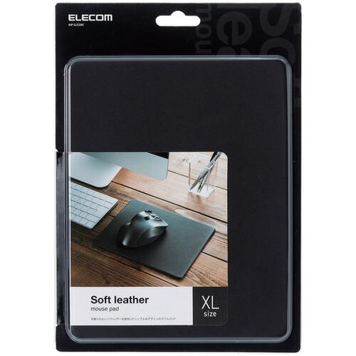 ELECOM ソフトレザーマウスパッド XLサイズ ブラック ( MP-SL02BK ) |  | 01