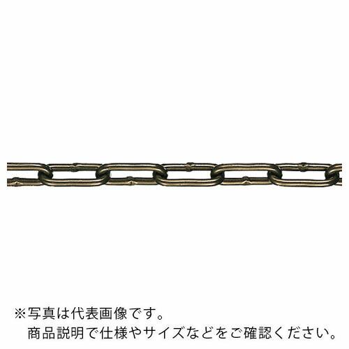 水本 アルミカラーチェーン ブラウン AL-5BN 長さ・リンク数指定カット 8 ( AL-5-9C-BN )