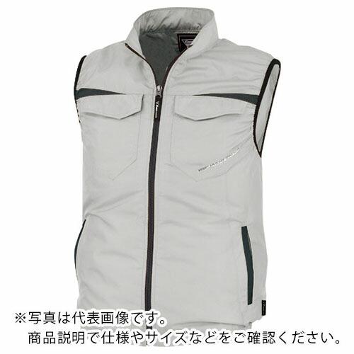 XEBEC 空調服ベスト シルバーグレー (XE98011-22-L) | 