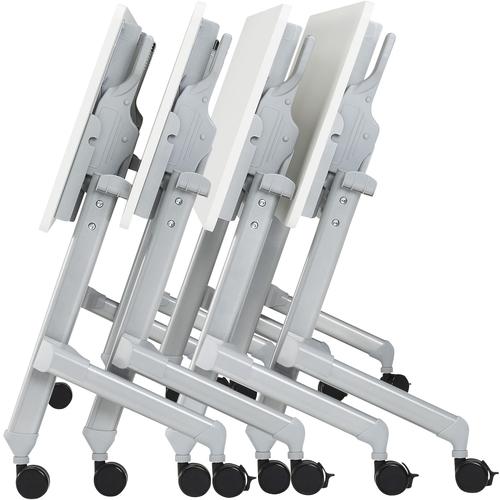 TRUSCO 折りたたみ会議テーブル パネル付 1800X450 天板ダークウッド ( TNA-1845P-DW ) トラスコ中山(株) |  | 05