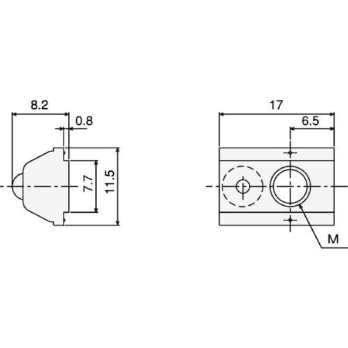TRUSCO TSF30用S EasyナットS(M5) ( TSFNES5 ) |  | 01