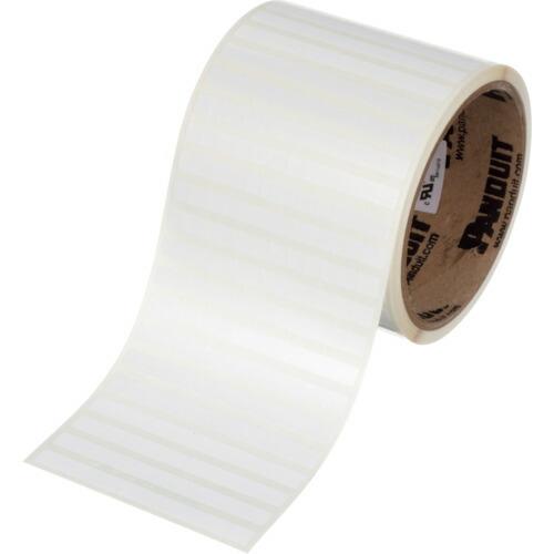 PANDUIT 熱転写プリンタ用コンポーネントラベル ポリエステル 白 サイズ38.1mm×19.1mm 5000枚  ( C150X075YJT ) (メーカー取寄) |  | 01